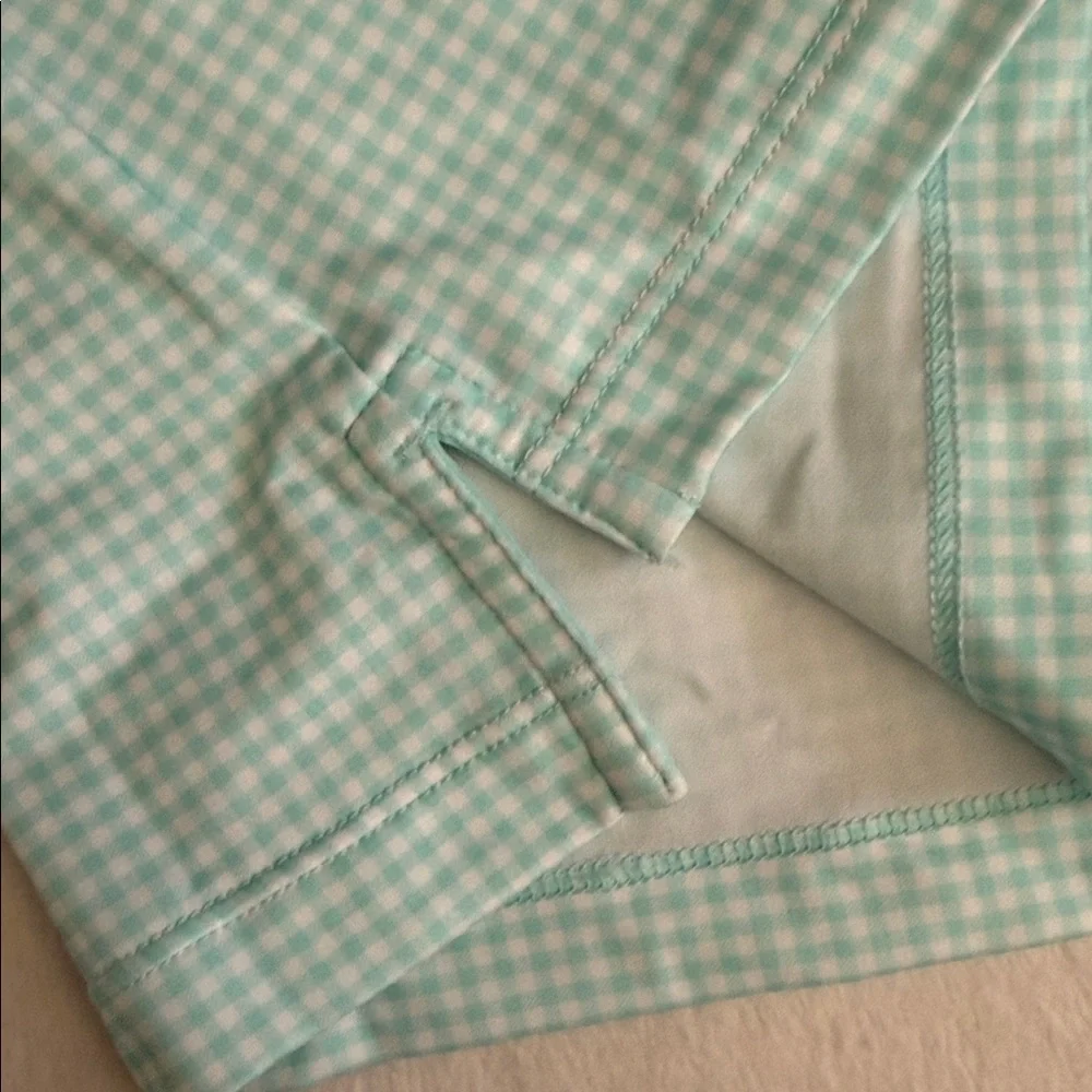 Magnolia Lane | 2016 Masters Tech Performance Golf Polo 50+ UPF Gingham Check S - Picture 14 of 15
